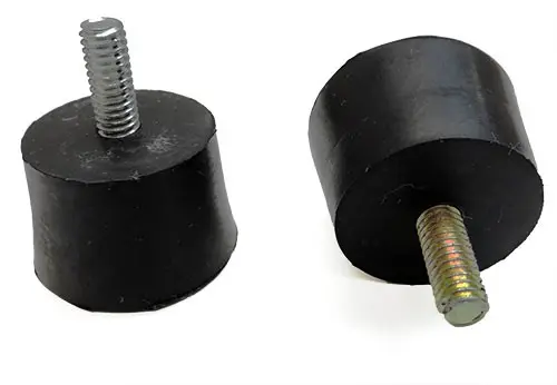 Heavy-duty rubber vibration dampers and mounts for industrial equipment and mechanical systems. Keywords: vibration dampers, rubber mounts, anti-vibration pads, vibration control components, Dinesh Rubber and Engineering Works