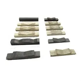 Durable haul-off rubber pads by Dinesh Rubber and Engineering Works — designed for extrusion, pipe, and cable machinery with superior grip and wear resistance.