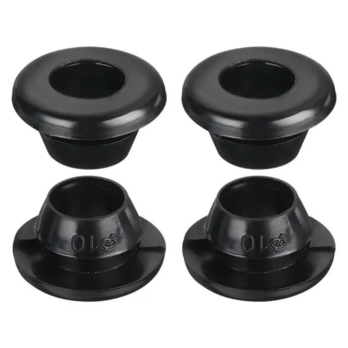 Precision-engineered rubber grommets and stoppers for sealing, vibration damping, and protection in heavy-duty and industrial machinery. Keywords: rubber grommets, rubber stoppers, industrial rubber components, sealing products